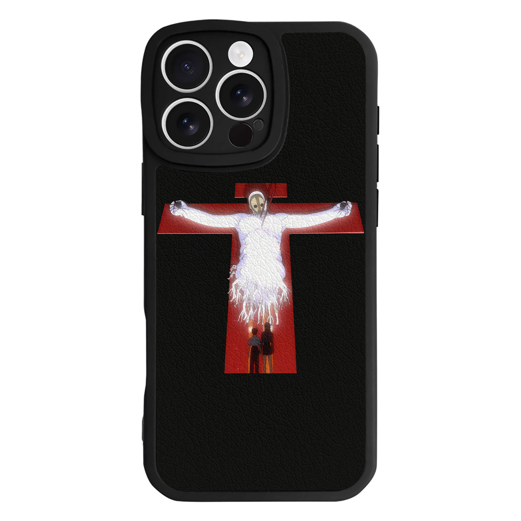 （画像用） EVA 新世紀エヴァンゲリオン 【iPhone 16シリーズ対応】シリコンスマホケース（レザー調） 材質：シリコン